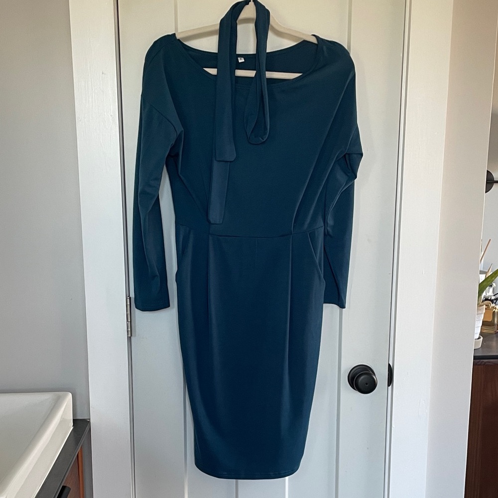 Blue Midi Dress